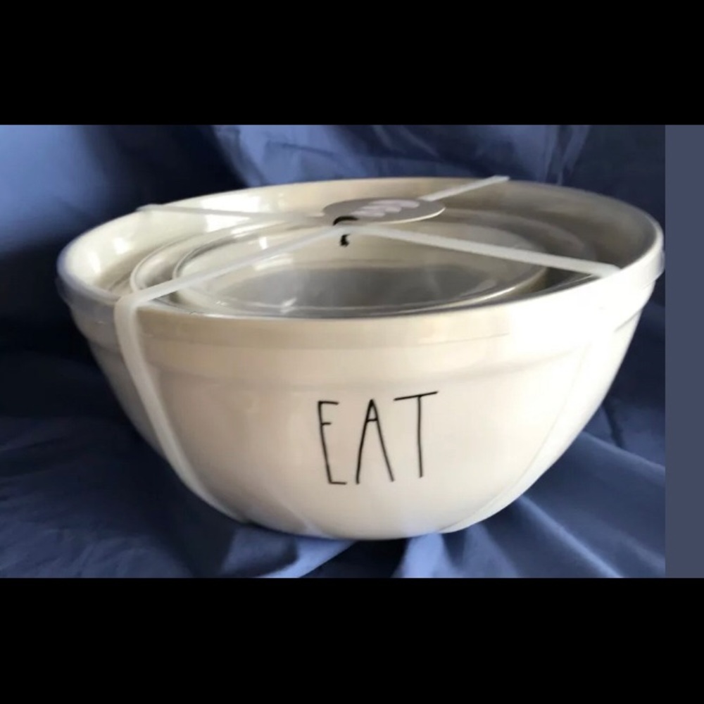 3 NEW π―RAE DUNN MELAMINE MIXING BOWLS - Picture 3 of 4